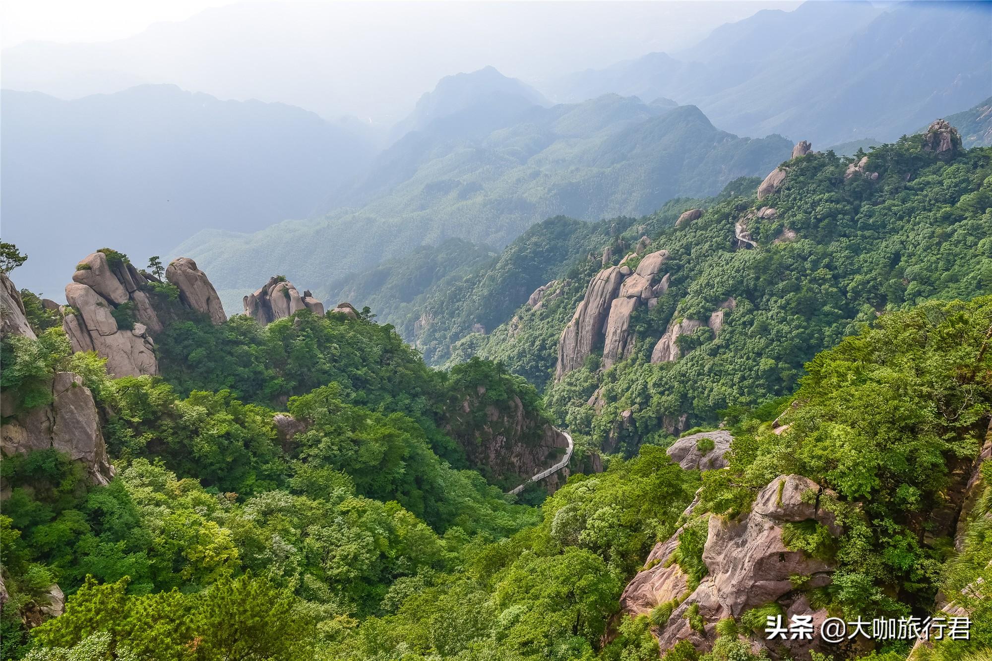 九华山自驾去后山旅游攻略_捺山地质公园_深圳七娘山地质公园