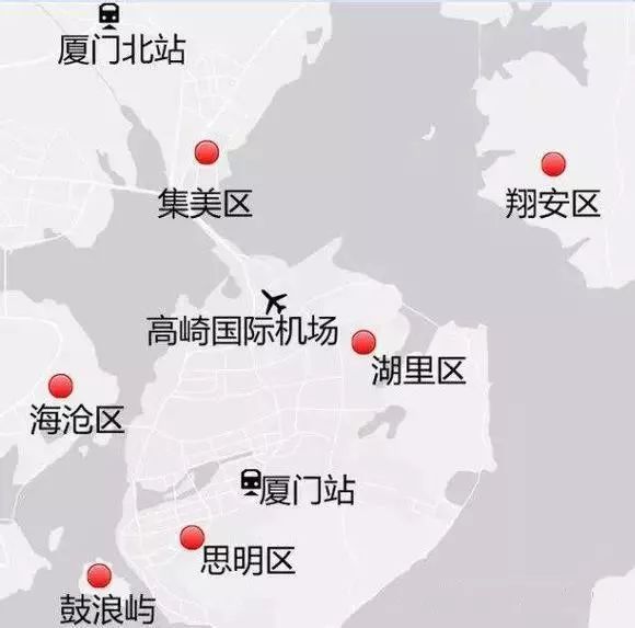 拿走不谢！厦门各个景点及交通要道路线